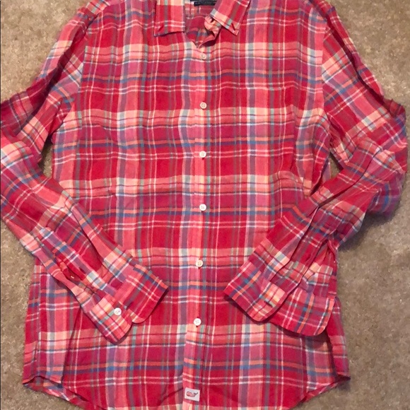 Vineyard Vines Other - Vineyard Vines Linen Slim Murray Button Shirt